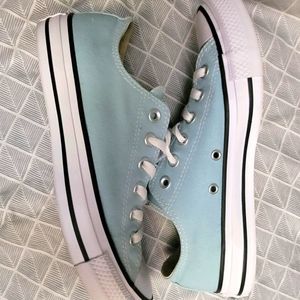 Light blue Converse
